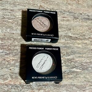 MAC Cosmetics HTF Pressed Pigment Eyeshadow Duo in Blonde Streak & Angelic